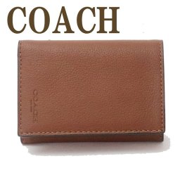 コーチ 財布 メンズ 三つ折り財布 COACH レザー 23845SAD【ネコポス】 ブランド 人気