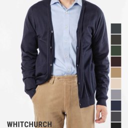 ジョンスメドレー JOHN SMEDLEY MAINLINE WHITCHURCH STANDARD FIT 30G ウィッチチャーチ カーディガン スタンダードフィット 長袖 Vネック メンズ トッ