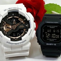 カシオ 恋人たちのGショック ペアウォッチ G-SHOCK BABY-G GA-110RG-7AJF BGD-565-1JF 電池式 送料無料 国内正規品 記念日 誕生日 プレゼント お揃い ブラック 黒 クリスマス お祝い 結婚 婚約 20代 30代 40代 50代 カップル 夫婦