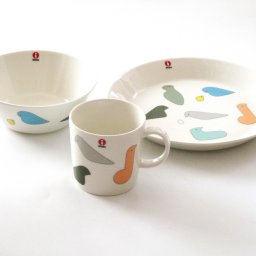 イッタラxミナペルホネン マルチカラー　食器セット（マグ・プレート・ボウル）【御結婚・新築・還暦御祝・熨斗・ギフト包装可能】