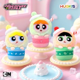 パワーパフガールズ ぬいぐるみ パワパフ ブロッサム バブルス バターカップアイスクリーム かわいい 高校生 中学生 大人 子供 19cm