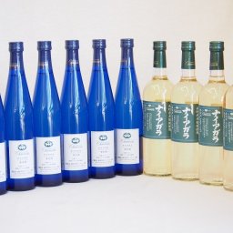 日本産ナイアガラワイン10本セット 720ml×4本　500ml×6本