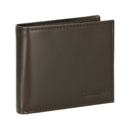 【※アウトレット※】カルバンクライン Calvin Klein(CK) 財布 二つ折り財布 折りたたみ財布 小銭入れ付き CK 31CK330001 200 キーリング付き メンズ ブラウン系 本革 レザー
