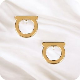 フェラガモ ピアス レディース ブランド Ferragamo 760119 ゴールド