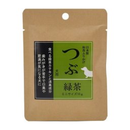 サンユー 日本製和食ふりかけ つぶ緑茶 小袋 犬用 10g 国産