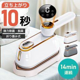 【お中元ギフトにおすすめ】 衣類スチーマー 除菌 ニオイ対策 アイロン スチームアイロン 大容量　10s立ち上がり 脱臭 強力スチーム 三段階調節 ダニ対策
