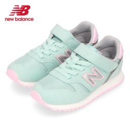 new balance ニューバランス スニーカー キッズ ジュニア シューズ YV373AE2 ミント 子供靴 メッシュ 面ファスナー 