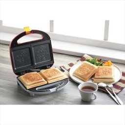 「ミッキー＆ミニー」ホットサンドメーカー・W MM-218  キッチン キッチン雑貨  内祝 内祝い お祝 御祝 記念品 出産内祝い プレゼント 快気祝い 粗供養 引出物