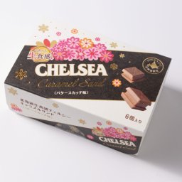 道南食品 チェルシー キャラメルサンド バタースカッチ味 6入 メール便  北海道生食感 北海道産 ご当地 キャラメル 地域限定 大人気 定番 お土産 手土産 贈り物 母の日 お取り寄せ