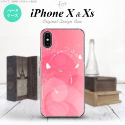 【iPhoneX】【スマホケース/スマホカバー】【アイフォンX】iPhoneX スマホケース カバー アイフォンX バタフライ・蝶（A） ピンク nk-ipx-202【メール便送料無料】