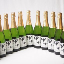 12本セット(シャンモリ柑橘香 穂坂甲州スパークリングワイン12%軽やかな辛口(山梨県)) 750ml×12本