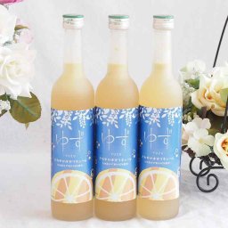 3本セット(九州産さわやかゆずリキュール(宮崎県)) 500ml×3本