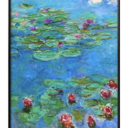 クロード モネ 睡蓮 A3 サイズ ポスター アート おしゃれ 絵画 インテリア 北欧 イラスト マット紙 艶消し アートパネル 額 フレーム デザイン 壁掛け ギフト 新築祝い ディスプレイ 引越し祝い　新生活　空間デザイン 