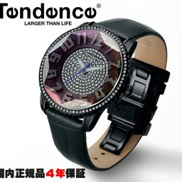 テンデンス Tendence 腕時計 3Dダイヤモンドカットを施した美しく輝く トゥインクルコレクション ブラック 300本限定 TY132009 正規品 メーカー4年間保証 