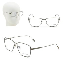 ゼニア フレームのみ ZEGNA EZ5223-D/V 014 56 Ermenegildo Zegna エルメネジルド・ゼニア LEGGERISSIMO メガネ 眼鏡 ガンメタル