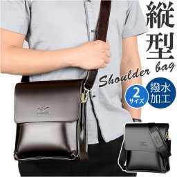 ショルダーバッグ メンズ スクエア 通販 ショルダーバック ショルダー メンズバッグ メンズバック ワンショルダー クロスボディバッグ クロスボディバック ボディバック ボディバッグ 縦型 肩掛け 斜め掛け ななめがけ PUレザー シンプル 無地 ビジネス