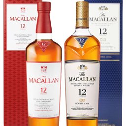 ★ 送料無料 ★ ザ・マッカラン 12年 700ml 2本セット ( シェリーオーク + ダブルカスク ) 【 8596 】【 ウイスキーセット 】【 ハロウィン 贈り物 ギフト プレゼント 誕生日 結婚のお祝い 】