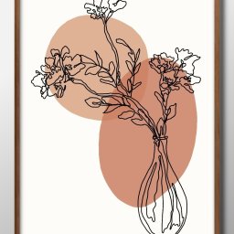 ボタニカル 植物 花 フラワー A3 サイズ ポスター アート おしゃれ 絵画 インテリア 北欧 イラスト マット紙 艶消し アートパネル 額 フレーム デザイン 壁掛け ギフト 新築祝い ディスプレイ 引越し祝い　新生活　空間デザイン
