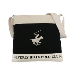 ビバリーヒルズ ポロ クラブ BEVERLY HILLS POLO CLUB バッグ 斜め掛けバッグ ショルダーバッグ BHC002 181272 ブラック+アイボリー+ホワイト系