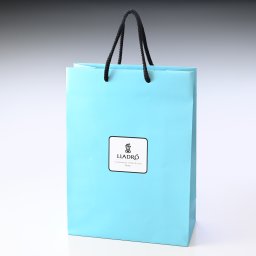 【袋のみの購入不可】リヤドロ 純正紙袋 Mサイズ 有料 ※必ずリヤドロ商品と一緒にご購入ください 袋のみの購入はキャンセルさせていただきます。 送別会 誕生日 お中元 結婚祝い 結婚式 高級 父の日 母の日 成人祝い ホワイトデー