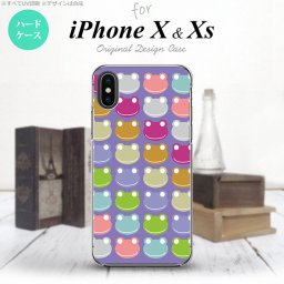 【iPhoneX】【スマホケース/スマホカバー】【アイフォンX】iPhoneX スマホケース カバー アイフォンX カエル・かえる （C） nk-ipx-163【メール便送料無料】