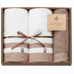 Cotton Line（コットンライン）  タオルセット CT9030  内祝 内祝い お祝 御祝 記念品 出産内祝い プレゼント 快気祝い 粗供養 引出物