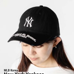 エムエルビーコリア MLB Korea Street Address Unstructured Ballcap ストリート アドレス アンストラクチャード ボールキャップ 3ACPB026N キャップ ベースボールキャップ ユニセックス 帽子 ニューヨーク ヤンキース New York Yankees