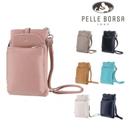 ペレボルサ バッグ ショルダーバッグ ショルダー ショルダーポーチ PELLE BORSA コンフィー スリムポシェット 206701 レディース 送料無料 誕生日プレゼント ギフト ラッピング無料 【正規代理店】
