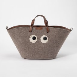 アニヤ ハインドマーチ  ANYA HINDMARCH 5050925172912 トートバッグ Felt Eyes Tote レディース バッグ フェルト アイズ トート リサイクル 手提げバッグ 鞄 プレゼント お祝い 記念 ギフト 誕生日 エコバッグ ナチュラル