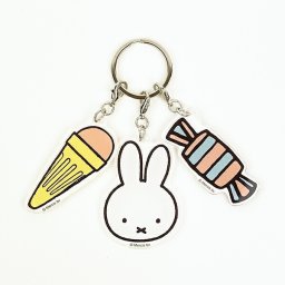 miffy ミッフィー 3連アクリルキーホルダー スイーツパティスリー