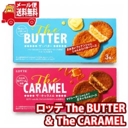 (全国送料無料) お菓子 詰め合わせ 1500円ポッキリ！ロッテ ザ・バター＆ザ・キャラメル メール便 (omb10094)