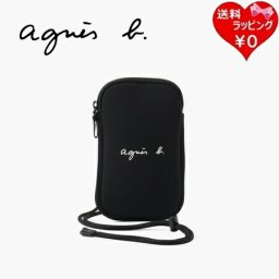 【無料ラッピング】 アニエスベー agnes b ショルダーバッグ ミニバッグ スマホショルダー ミニショルダーバッグ メンズ レディース ブラック 日本製 ブランド 正規品 新品 ギフト プレゼント 人気 おすすめ 誕生日 クリスマス 送料無料 abb520372