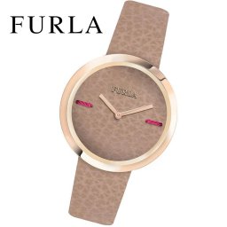 FURLA フルラ 腕時計 MY PIPER マイパイパー R4251110502 レディース ブラウン レザー 新品 無料ラッピング可