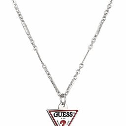 新作 新品 Guess ゲス ペンダント ネックレス UBN29060 L.A.GUESSERS トライアングル ロゴ メンズ レディース ユニセックス ステンレス ナノコーティング シルバー