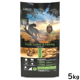アンブロシア AMBROSIA キャットフード ターキーヘリング 5kg 無添加 穀物不使用 グレインフリー 地中海食