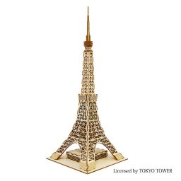 立体パズル 木製 ki-gu-mi 東京タワー