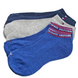TOMMY HILFIGER トミーヒルフィガー 靴下 アンクル くるぶし ソックス 6足セット メンズ TVM211NS02003 輸入品 無料ラッピング可