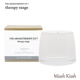 キャンドル エッセンシャルオイル Therapy Range セラピーレンジ Essential Oil Soy Wax Candle エッセンシャルオイル ソイワックスキャンドル 天然香料 ギフト
