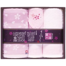 【送料無料・包装無料・のし無料】日本ユーテンシル 今治泉州 さくらづくし タオルセット TMS3008805(B4)ギフト 敬老の日 入学祝い 卒業祝い 就職祝い 結婚祝い 誕生日 出産祝い 引越祝い 香典返し 新盆 初盆 御礼 お中元 内祝い 快気祝い ご挨拶 志 法事