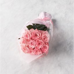 【直送】バラの花束 21本から100本までのお申し込み [26-0237-141] 19PK21-100 セミオーダー ピンク 桃色 バラ 切花栄養剤 お手入れのしおり付き 瀬戸内産 贈り物 プレゼント ギフト