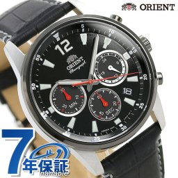 オリエント スポーツ クロノグラフ クオーツ RN-KV0004B クロノグラフ カレンダー 腕時計 メンズ ブラック SPORTS