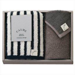 CALME(カルム) タオルセット（ネイビー） CM2520-NV  内祝 内祝い お祝 御祝 記念品 出産内祝い プレゼント 快気祝い 粗供養 引出物