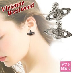 ヴィヴィアン ピアス レディース 大人 アクセサリー ミニバス ブラック 黒 vivienne westwood ヴィヴィアンウエストウッド 62024033-S108 724535B/4 正規品 新品 ギフト プレゼント ブランド ギフト