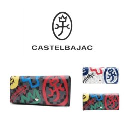 【正規取扱店】【CASTELBAJAC】 カステルバジャック クラー 被せ長財布 066622 財布 牛革 本革 レディース メンズ ユニセックス バジャック ゴルフ 総柄 人気 おしゃれ 上品 送料無料 正規品 正規取引店 ギフト プレゼント