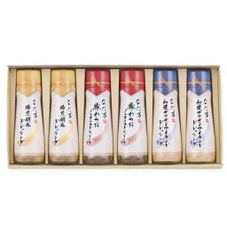 【ドレッシングセット(6本)DS-32C】【梅かつおノンオイルドレッシング・焙煎胡麻ドレッシング・ 和風サウザンアイランドドレッシング　各180ml×2】ドレッシング 