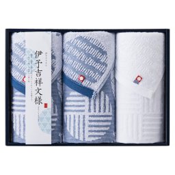 夏の贈り物お中元 フェイスタオル3P 今治タオル 32×73cm