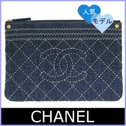 【直営店完売・入手困難】シャネル バッグ クラッチバッグ ポーチ デニム レディース メンズ AP1164 ギフト プレゼント【送料無料】