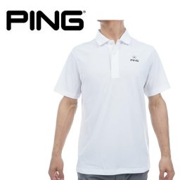 ピン ゴルフ PING メンズ  ブランドロゴ 半袖 ポロシャツ PING 621-5160105 2025年春夏モデル お誕生日祝い お祝い 記念品 お父さん 父の日 彼氏 男性 30代 40代 50代 60代  還暦祝い 敬老の日 人気プレゼント プレゼント
