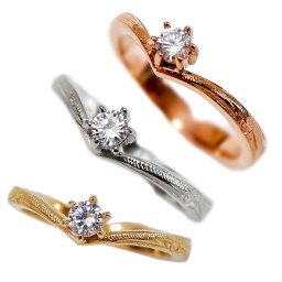 ハワイアンジュエリー リング ステンレス 指輪 レディース つけっぱなし 金属アレルギー対応 K14ゴールドコーティング ピンクゴールド スクロール ホヌ プレゼント