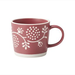 ナチュル マグカップ フラワーPK 商品φ90×80mm（300ml）